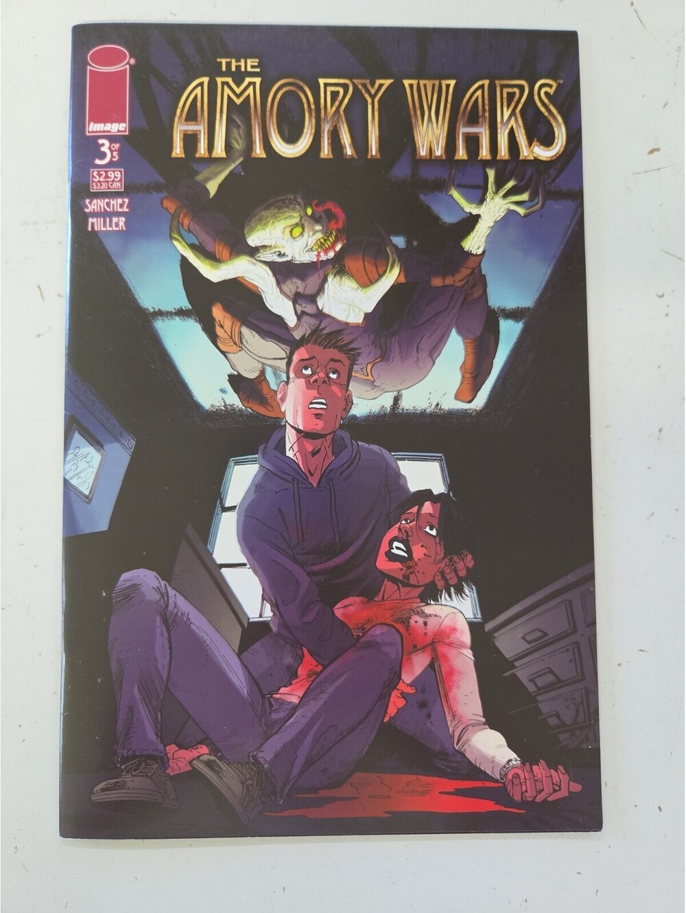 The Amory Wars Second Stage Turbine Blade: Part III Comic Book Sanchez Miller